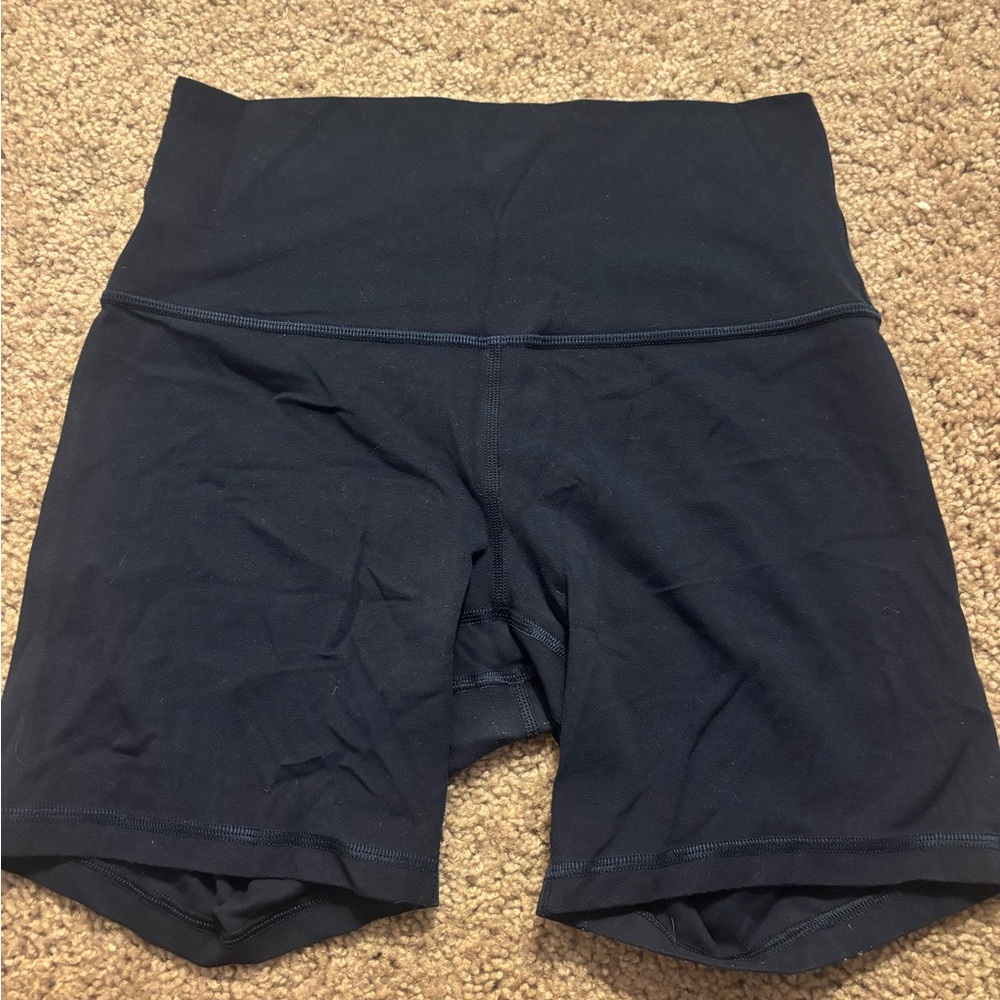 Lululemon Athletica Navy Align High-Waisted Shorts